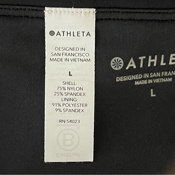 Athleta Black Clean Medium Bikini Bottom vacation beach cruise - Picture 7 of 10